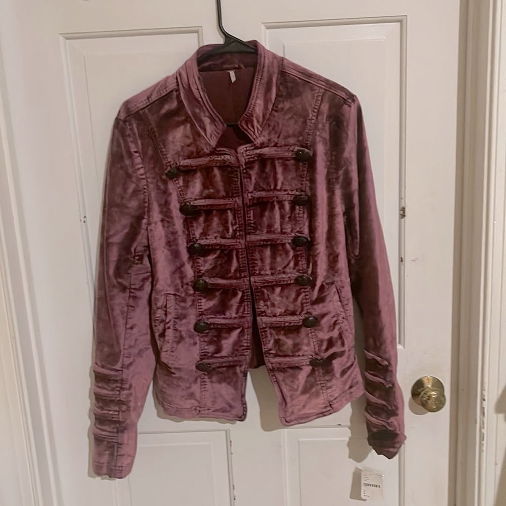 Free People Velvet Jacket
